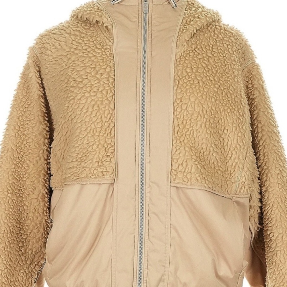 lululemon athletica Sherpa and Shine Tan Teddy Jacket